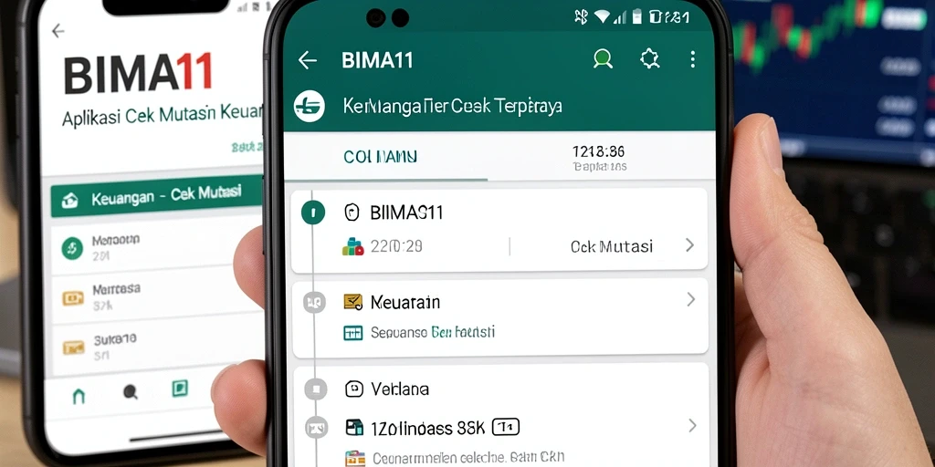 Antarmuka BIMA11 yang sederhana dan informatif untuk Cek Mutasi.