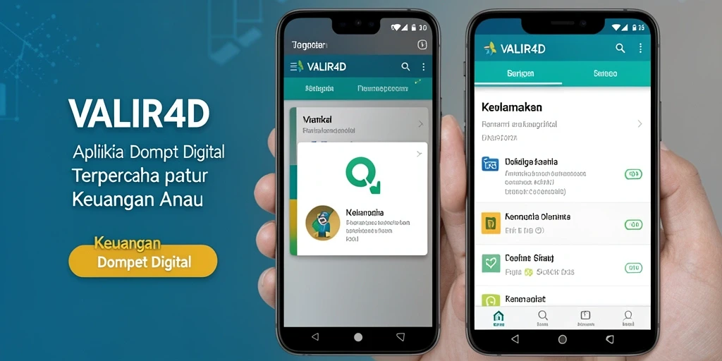 Tampilan antarmuka VALIR4D yang menarik dan intuitif.