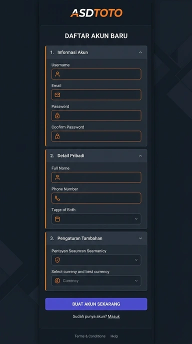 Panduan Lengkap Registrasi Akun asdtoto untuk Pengguna Android