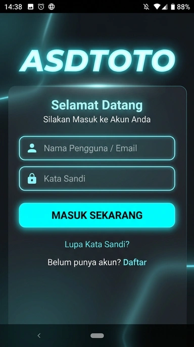 Cara Mudah Masuk Akun asdtoto di Android